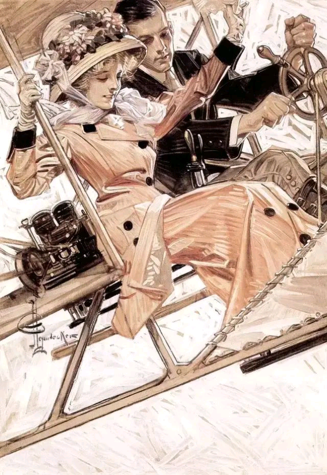 佛山鈑金加工廠家分享來自100年前的插畫。